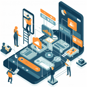 A symbolic graphic depicting how understanding how to leverage service workers effectively can dramatically transform the user experience.