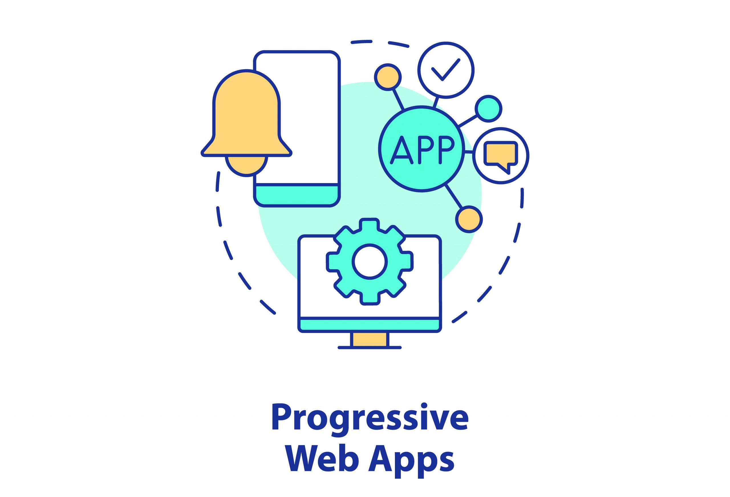 Progressive Web Apps (PWAs) are the next level of regular web apps, combining the best of both desktop and mobile platforms to deliver a high-end web and app experience.